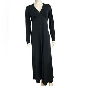 Tori Richard Honolulu Hawaii‎ vintage black jumpsuit 
Size 14